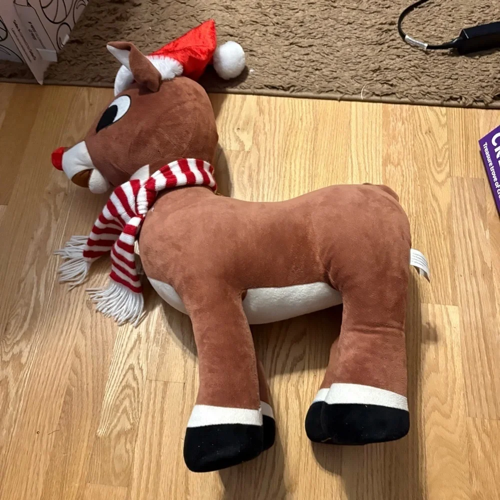 RARE Gemmy Rudolph the Red Nosed Reindeer 21